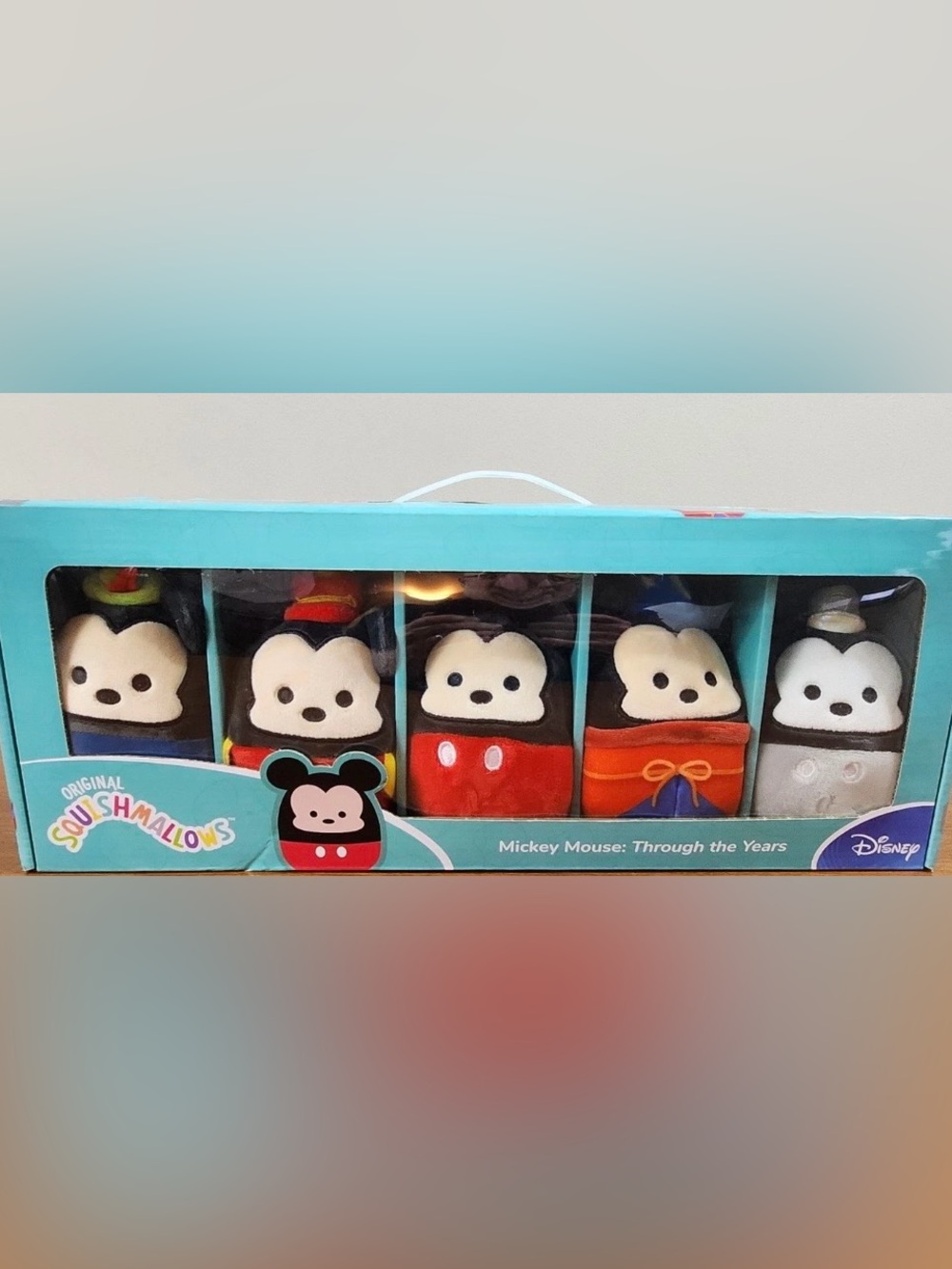 Disney Mickey Mouse Through the Years Squishmallow Set